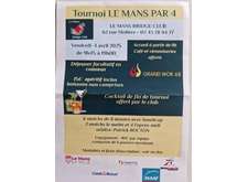 Tournoi le Mans par 4