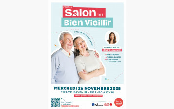 Mercredi 26 novembre 2025 - Salon du bien Vieillir à LAVAL